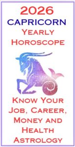 2026 Capricorn Horoscope by Date of Birth