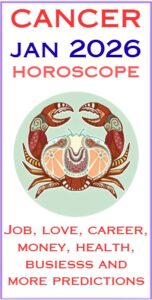 2026 January Cancer Horoscope