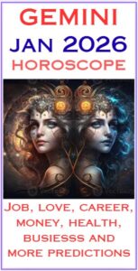 2026 January Gemini Horoscope