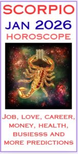 2026 January Scorpio Horoscope