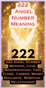 222 Angel Number Meaning