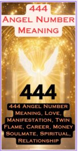 444 Angel Number meaning