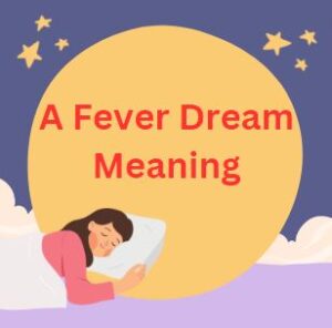 A Fever Dream Meaning