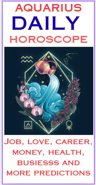 Aquarius Horoscope Today