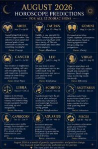 August 2026 Horoscope