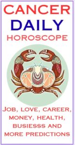 Cancer Daily Horoscope