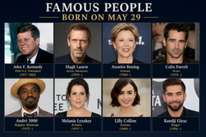 Famous people born on June 29