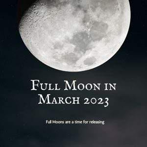 Full Moon in March 2023