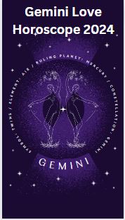 Gemini Love Horoscope 2024
