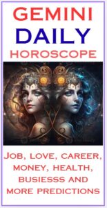 Gemini Daily Horoscope
