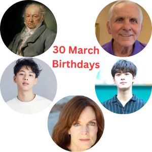 People born on March 30