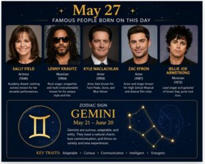 May 27 zodiac