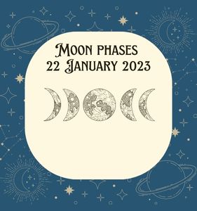 Moon Phase 22 January 2023