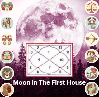 Moon in The First House
