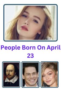 People Born On April 23