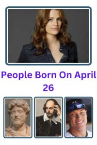 People Born On April 26