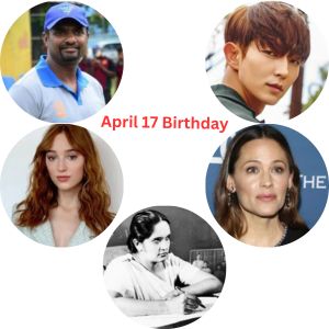 People Born on April 17th
