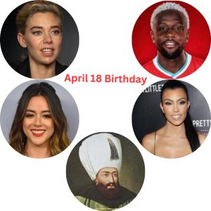 People Born on April 18th