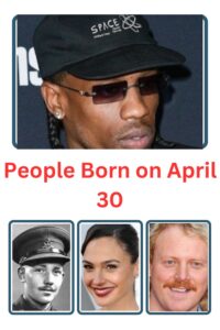 People Born on April 30