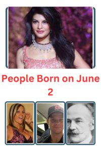 People Born on June 2