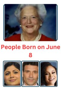 People Born on June 8
