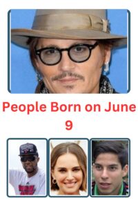 People Born on June 9