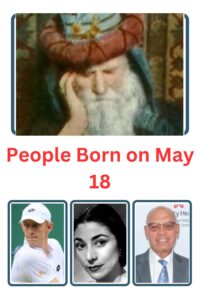 People Born on May 18