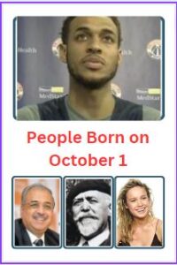 People Born on October 1