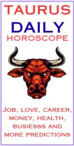 Taurus Daily Horoscope