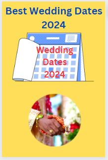 Wedding Dates 2024